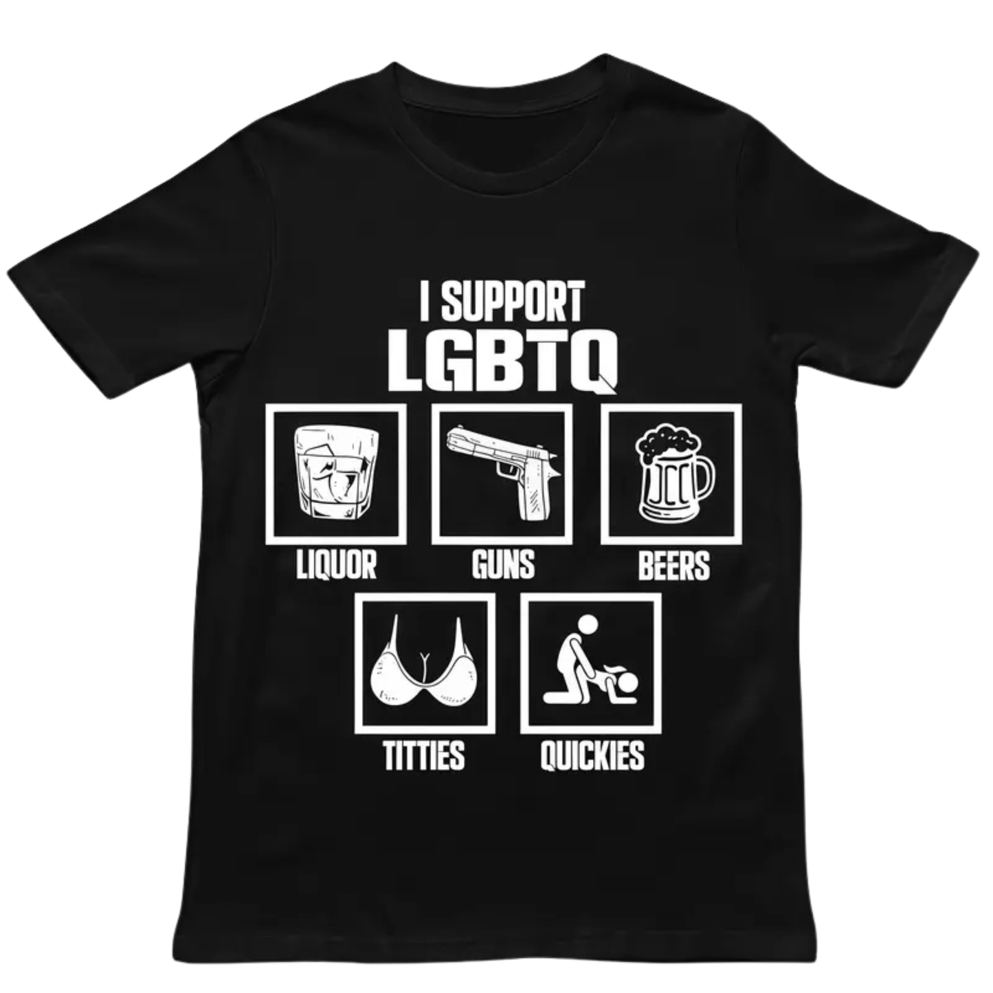 I Support LGBTQ T-shirt